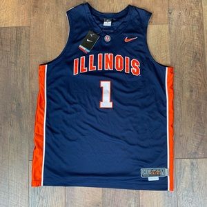 Nike Elite College basketball Illinois jersey